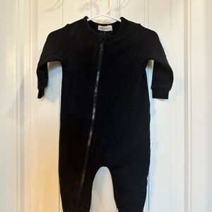 miles the label. Black Zipper Jumpsuit